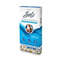 Восковые полоски ITALWAX Solo с экстрактом ромашки, маслом авокадо и витамином E (для деликатных зон) уп. 12 шт. + салфетки