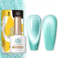 Born Pretty, Гель-лак "Sea Blue Cat Magnetic Gel" SB-01 56466-01, 10 мл