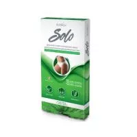 Восковые полоски ITALWAX Solo с алоэ-вера (для деликатных зон) уп. 12 шт. + салфетки