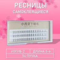 Самоклеящиеся пучки 54 пучка Lashtalk