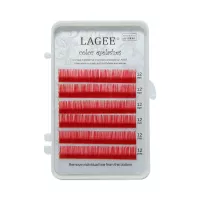 Цветные ресницы Nagaraku (Нагараку), красные