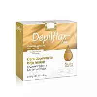 Depilflax Горячий воск для депиляции в брикетах 500 гр. - Золотой