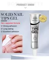 Born Pretty, Клей для гелевых типс 58352 Solid Nail Tips Gel, 30 мл