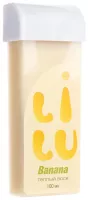Воск тёплый в картридже, 100 мл LILU (04 Banana (плотный, кремовый))