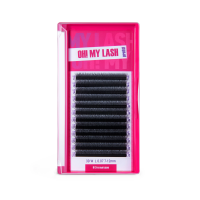 Ресницы черные OH! MY LASH в пучках 3D-W - 12 линий - MIX