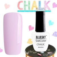 BlueSky, Гель-лак Chalk #015, 8 мл (пастельный розово-лиловый)