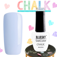 BlueSky, Гель-лак Chalk #012, 8 мл (васильковый голубой)