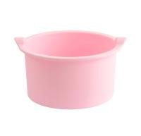 Чаша силиконовая для разогрева воска, 500 мл (02 Розовая)