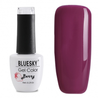 BlueSky, Гель-лак Berry #002, 8 мл (сливовый)