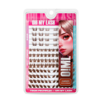 Накладные ресницы OH! MY LASH AMBER коричневые
