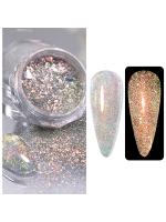 Nicole Diary, Aurora Reflective Glitter Powder G011 (0,5 гр), 1 шт