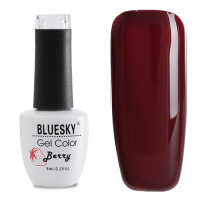BlueSky, Гель-лак Berry #007, 8 мл (темно-бордовый)