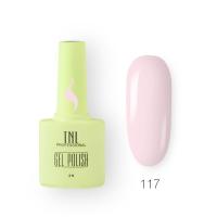 Гель-лак TNL 8 Чувств №117 - розовый крем (10 мл.)