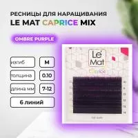 Ресницы Ombre Purple Le Maitre "Caprice" 6 линий